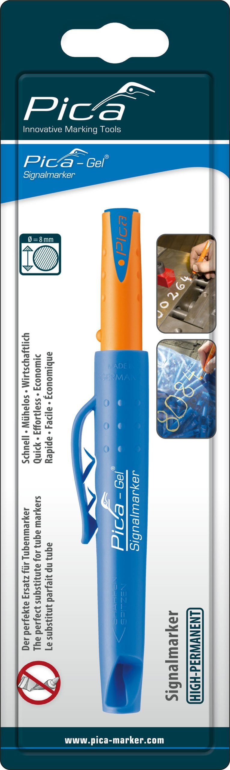 Pica 8081 Pica GEL Signal marker blue