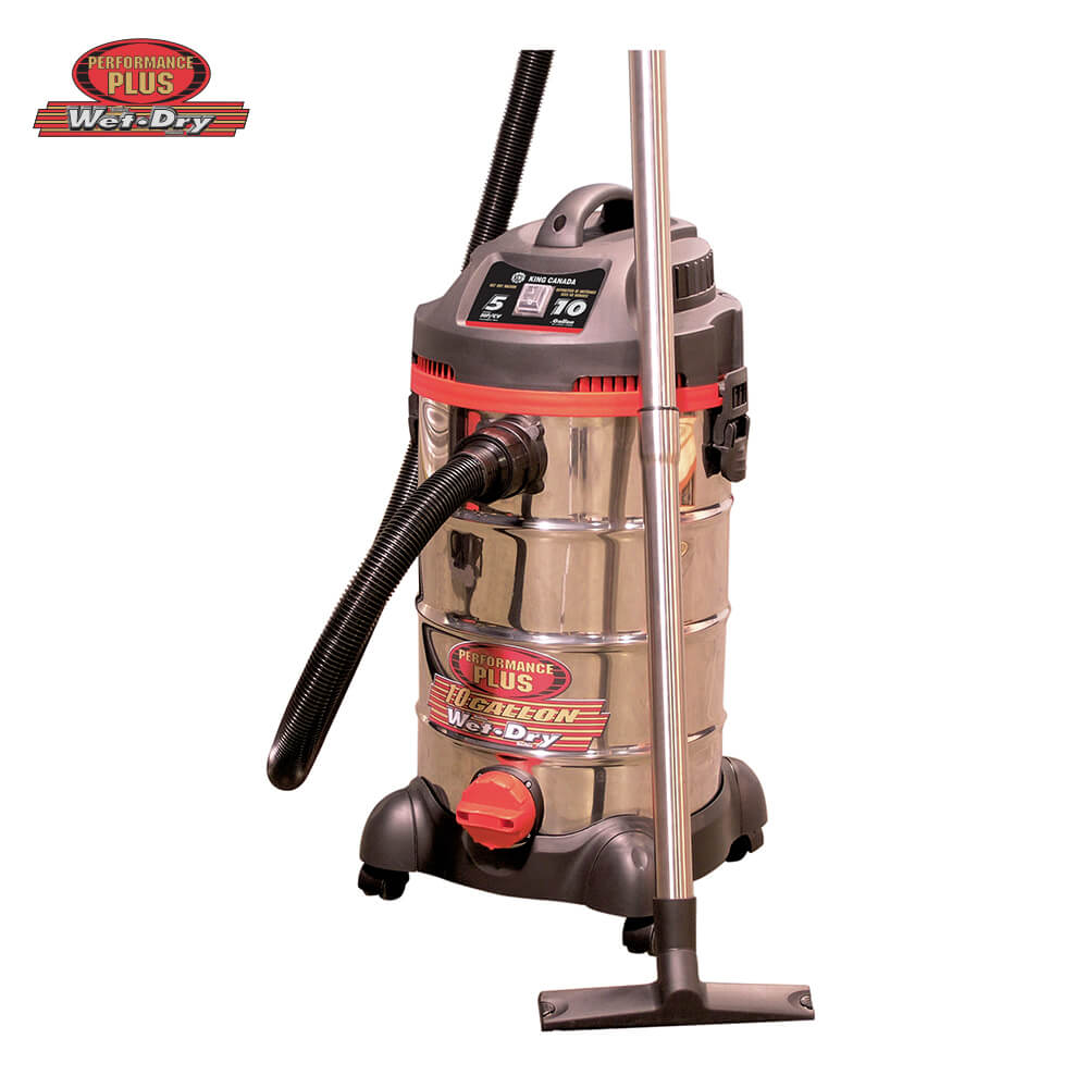 KING CANADA 8540LST 10 GALLON WET-DRY VACUUM