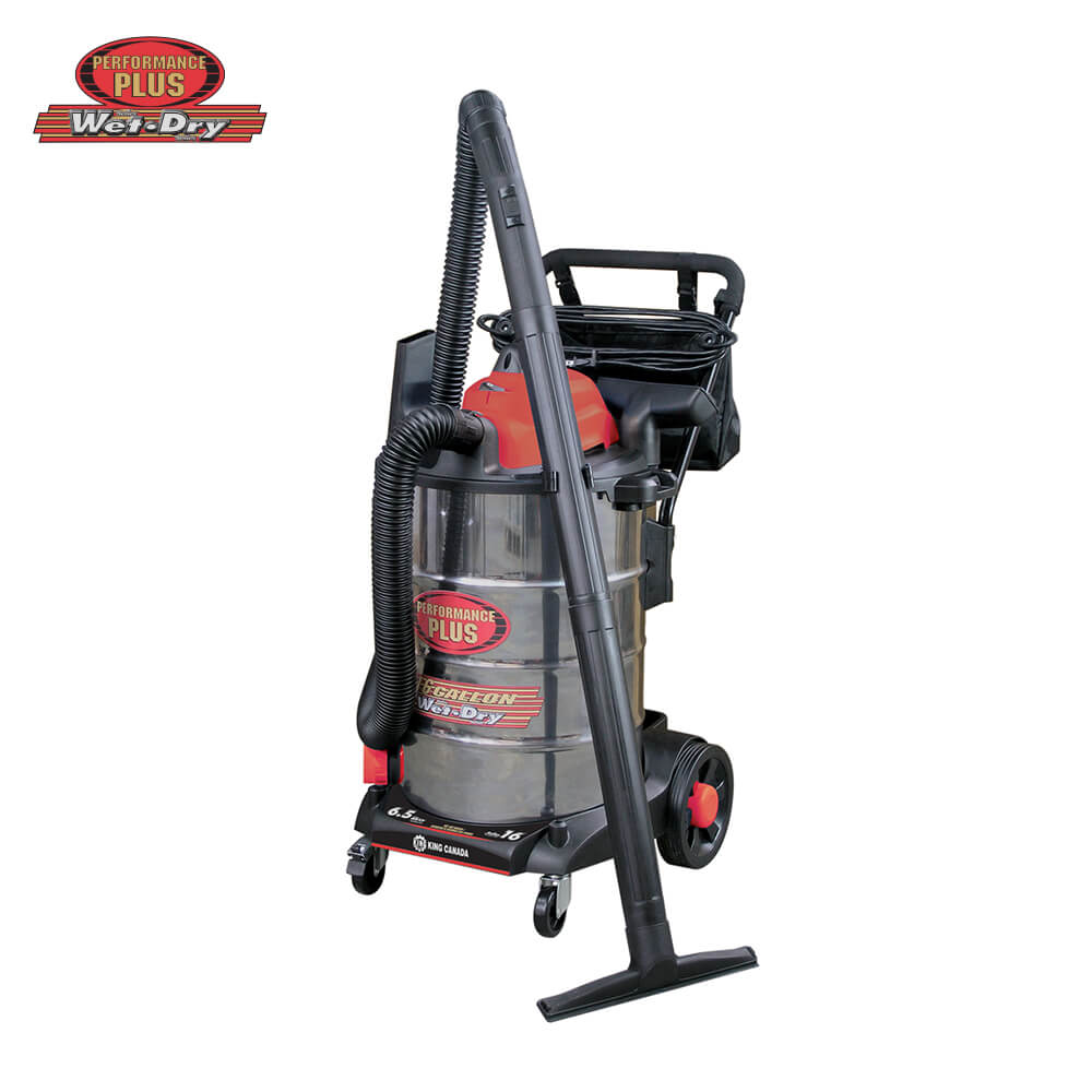 KING CANADA 8560LST 16 GALLON WET-DRY VACUUM