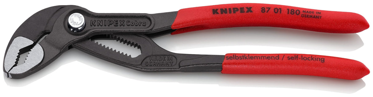 KNIPEX 87 01 180 SBA 7 1/4" Cobra® Water Pump Pliers