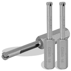 PEARL CDB1-4 1/4 x 3/8 Pearl P3™ Tile & Stone Core Drill Bit
