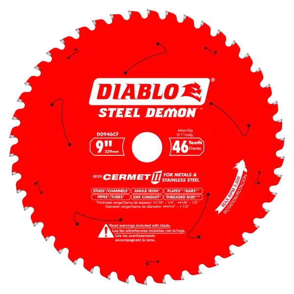 DIABLO D0946CF 9" STEEL DEMON 46T