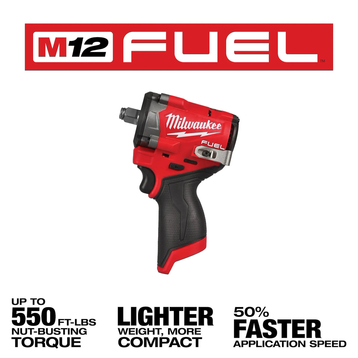 M12 FUEL Stubby 1/2" Impact Wrench