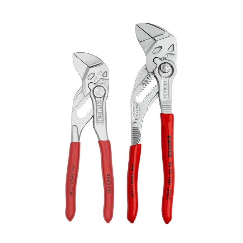 KNIPEX 9K 00 80 121 2 PC MINI PLIERS WRENCH SET