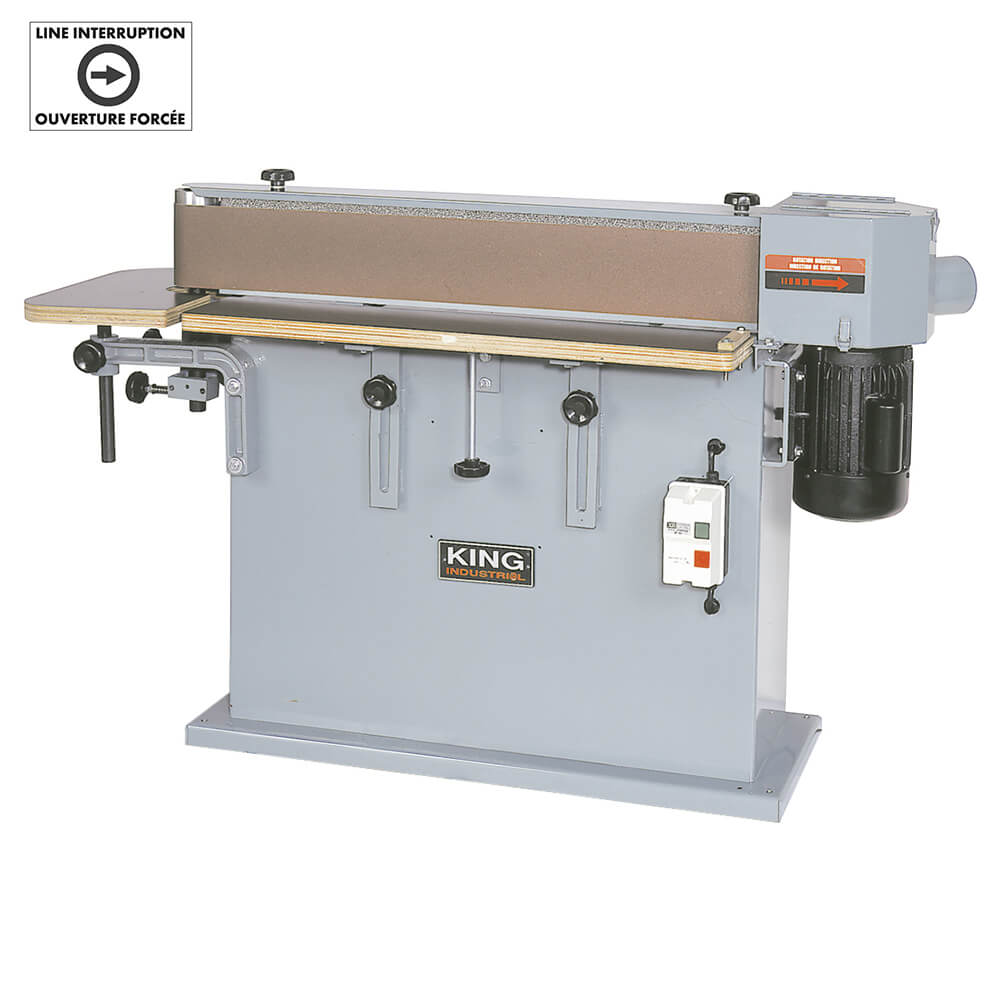 KING CANADA CT-108C 6" X 108" EDGE SANDER