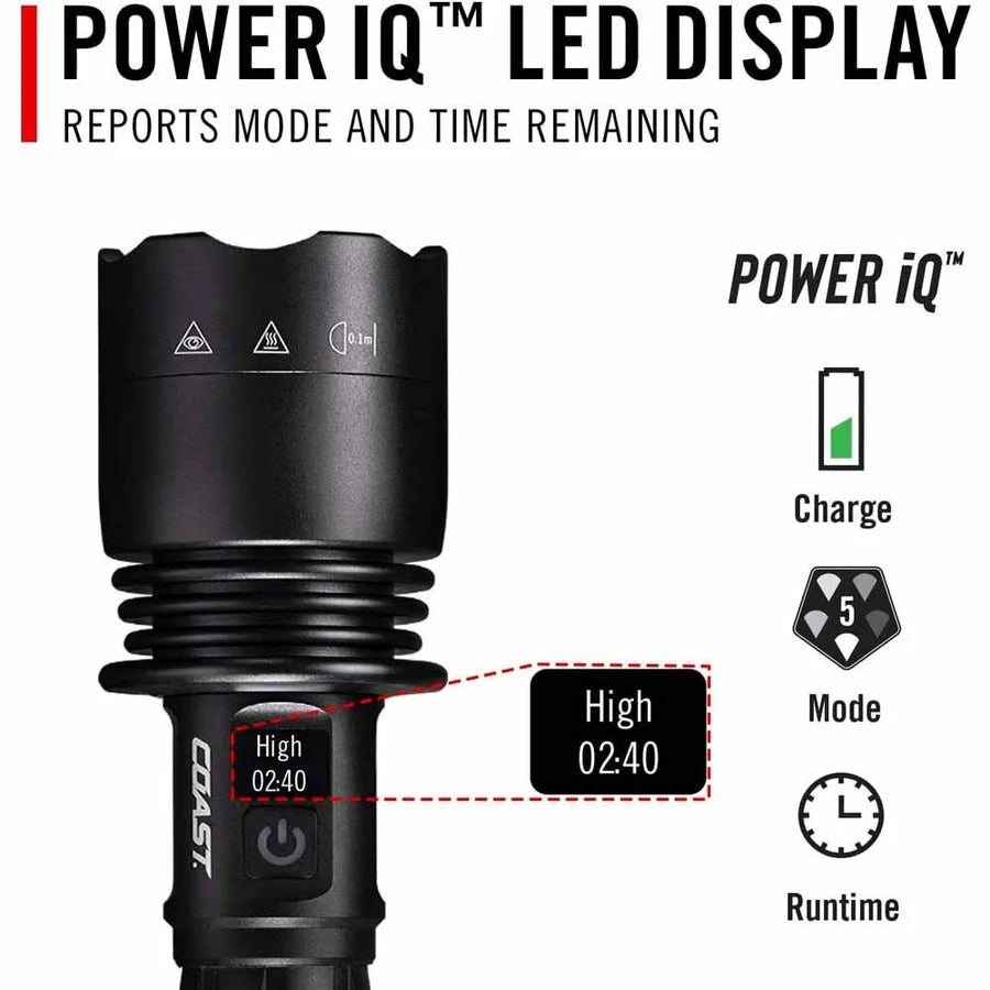 XP40R 8000 Lumen Rechargeable Flashlight