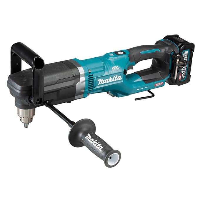 MAKITA DA001GM101 40V MAX XGT Li-Ion (4.0 Ah) 1/2" Angle Drill with Brushless Motor & ADT Kit