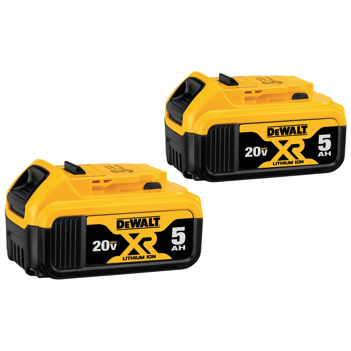 DEWALT DCB205-2 20V MAX LI-ION BATTERY 2-PACK (5.0AH)