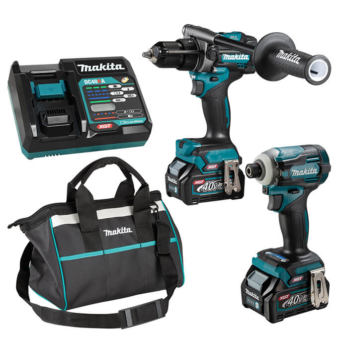 MAKITA DK0114G203 40V MAX XGT Li-Ion (4.0 Ah) 2 Tool Combo Kit