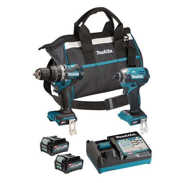 40V max XGT Brushless Cordless 2 Tool Combo Kit (2.5Ah x2)