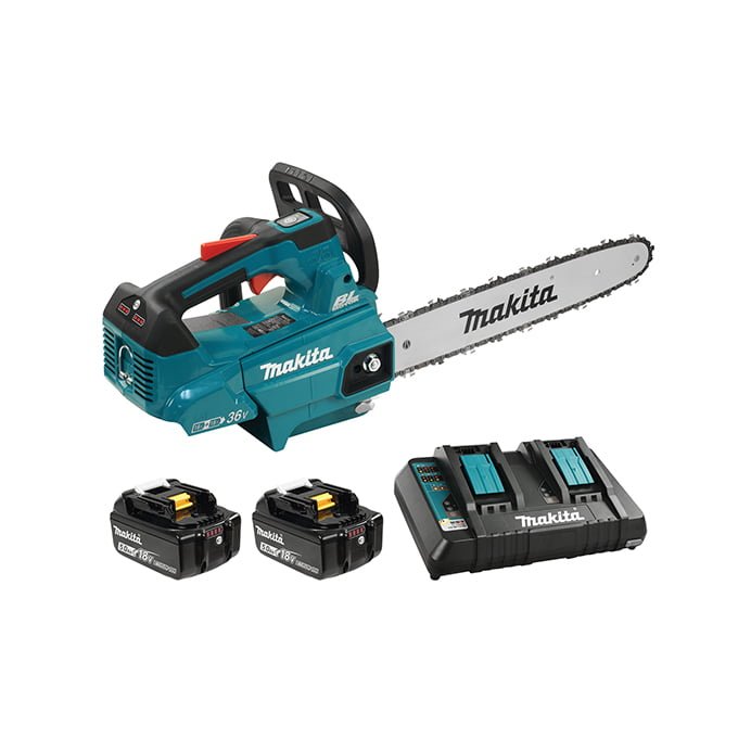 MAKITA DUC356PT2 14” / 18Vx2 LXT Top Handle Chainsaw Kit