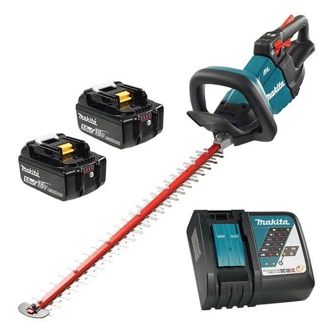 MAKITA DUH602RTE 18V LXT 24" Hedge Trimmer Kit