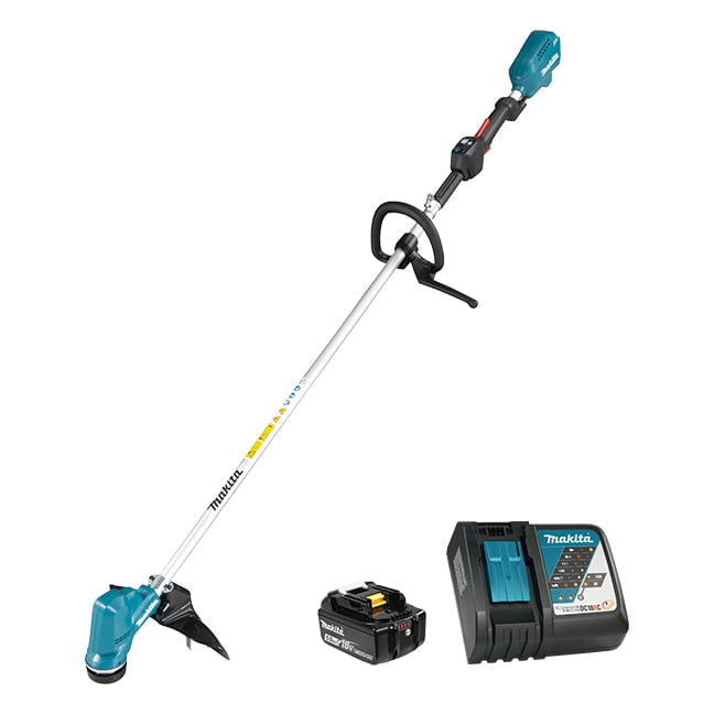 MAKITA DUR190LRT8 18V LXT Brushless 13" Line Trimmer, 5.0Ah x1Kit