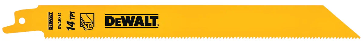 8" 14 TPI Straight-Back Bi-Metal Reciprocating Saw Blade (1)