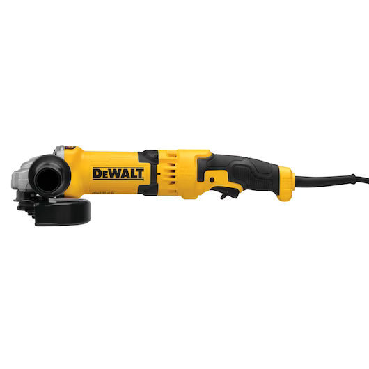 DEWALT DWE43066 5"/6" RAT TAIL TRIGGER GRINDER (13 AMP, 9000 RPM, E-CLUTCH)