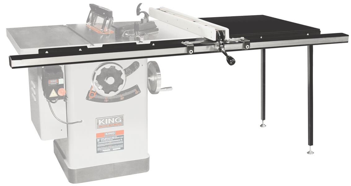 KING CANADA EXT-5052 LAMINATED MELAMINE EXTENSION TABLE