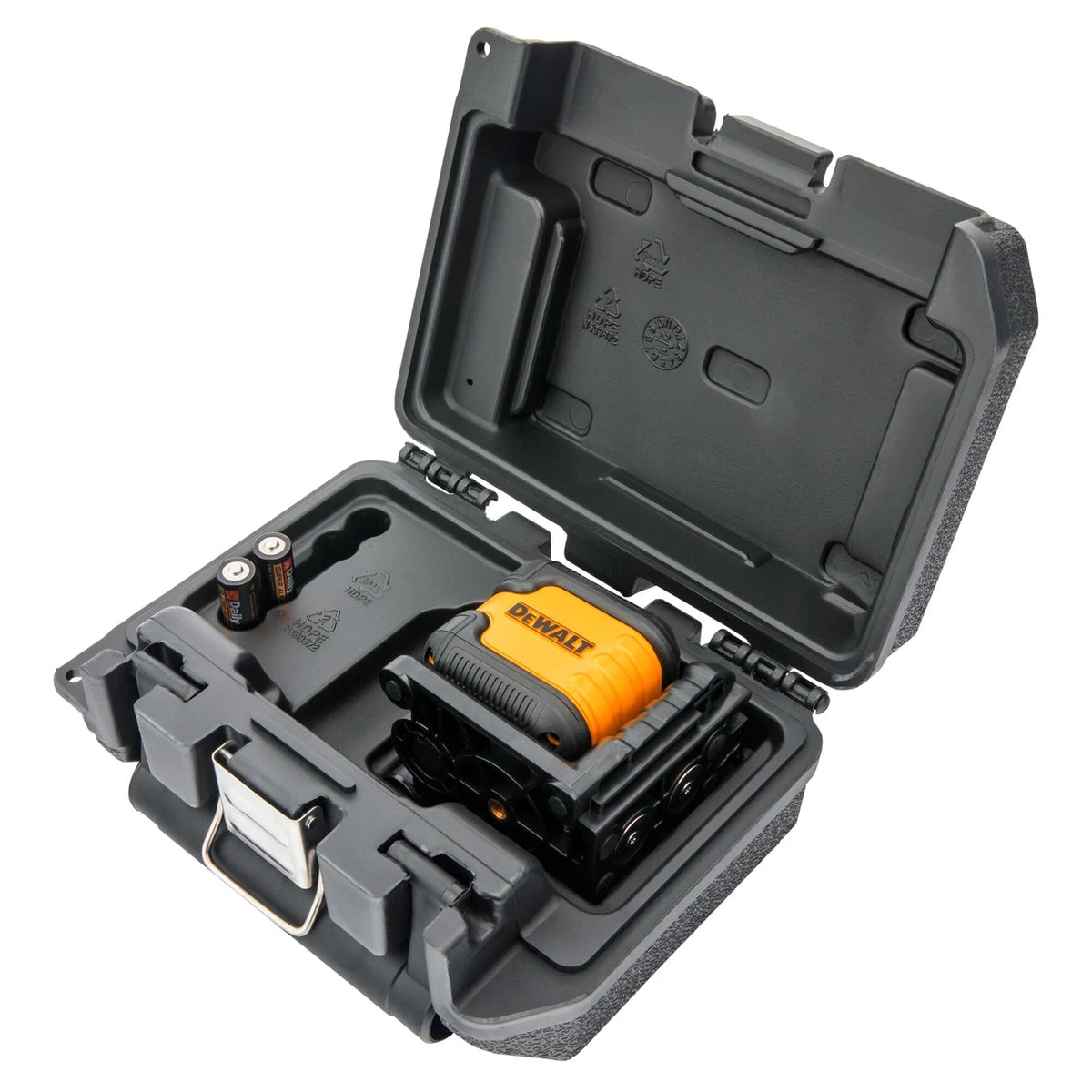 DEWALT 55 ft. Green Cross Line Laser Level – DW08802CG