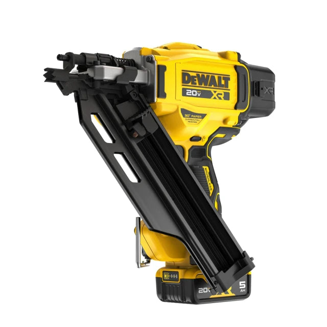 20V MAX* Brushless Cordless 30° Paper Tape Framing Nailer Kit