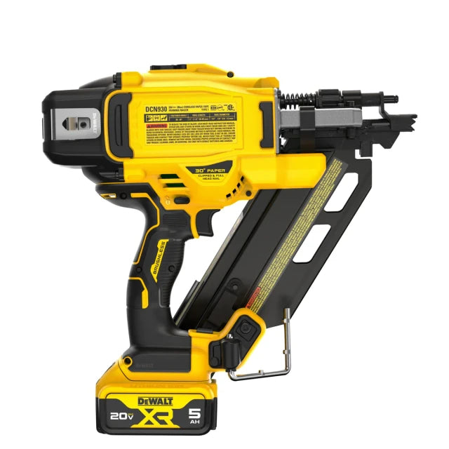 20V MAX* Brushless Cordless 30° Paper Tape Framing Nailer Kit