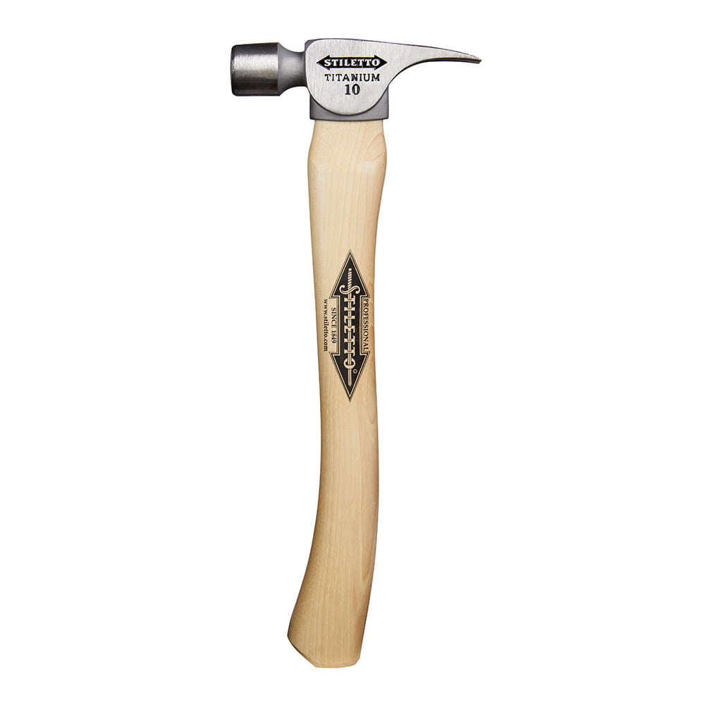 STILETTO® FH10C 10oz Titanium Smooth Face / Curved 14.5" Finish hammer