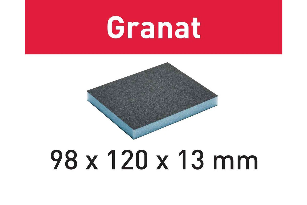 Abrasive sponge 98x120x13 120 GR 6 Pack