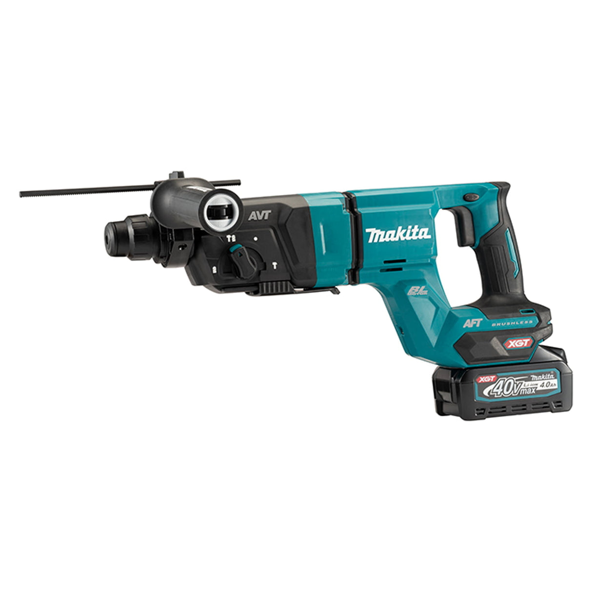 MAKITA HR007GM101 40V MAX XGT Li-Ion 1-1/8" Rotary Hammer with Brushless Motor, AVT, AFT, XPT