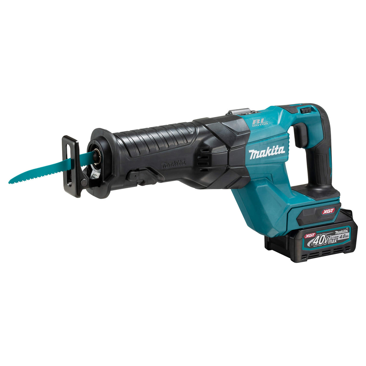 MAKITA JR001GM101 40V MAX XGT Li-Ion (4.0 Ah) Reciprocating Saw Kit with Brushless Motor
