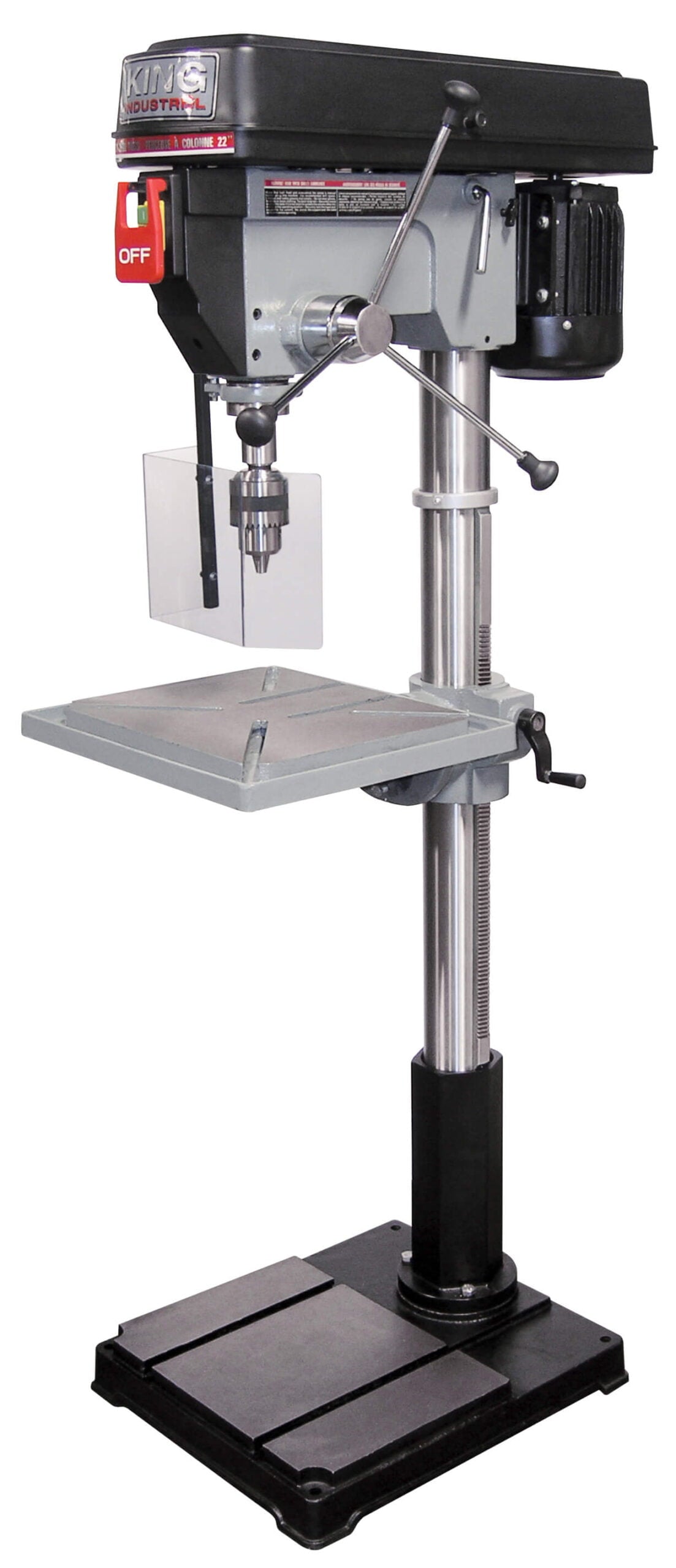 KING CANADA KC-122FC-LS 22" DRILL PRESS WITH SAFETY GUARD