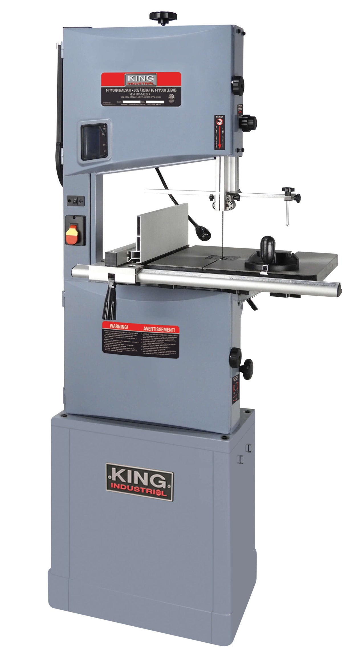 KING CANADA KC-1402FX 14'' WOOD BANDSAW