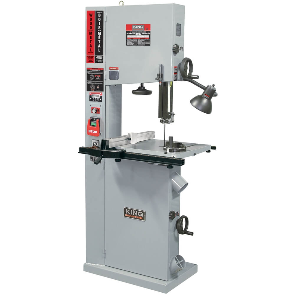 KING CANADA KC-1700WM-VS 17" VARIABLE SPEED WOOD/METAL CUTTING BANDSAW