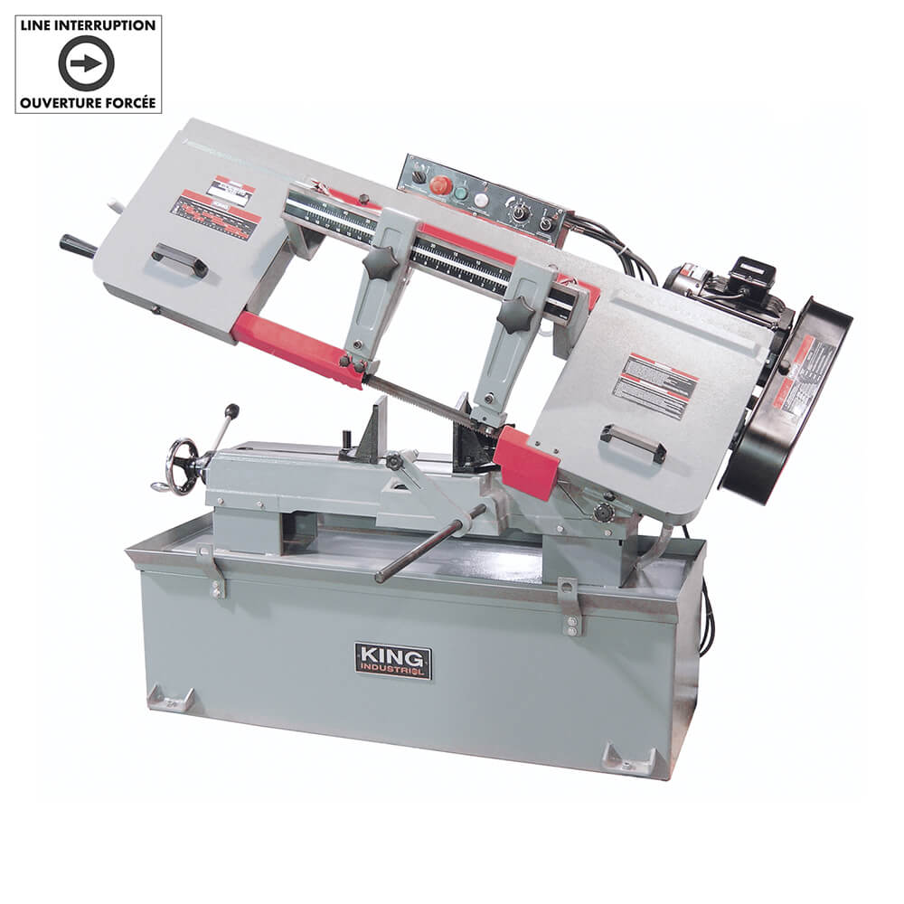 KING CANADA KC-227-6 10" X 18" METAL CUTTING BANDSAW (600V, 3 PHASE)