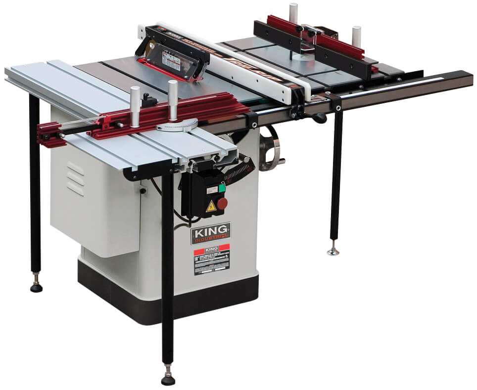KING CANADA KC-26FXT/i30/DELUXE 10" CABINET SAW/30" RIP FENCE/ROUTER TABLE/SLIDING TABLE