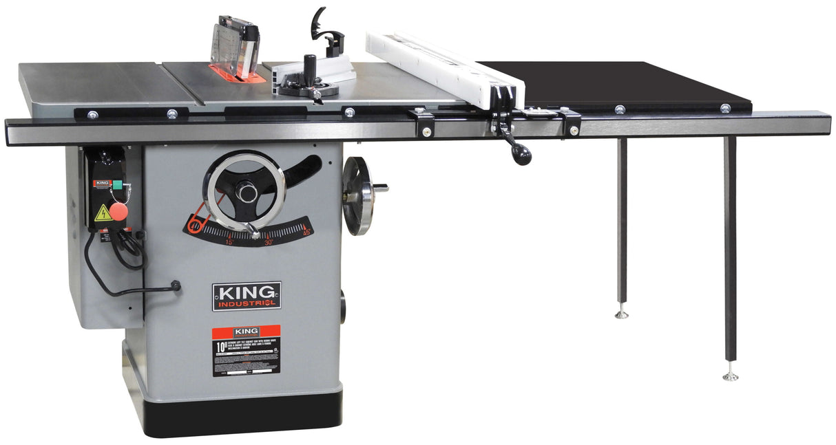 KING CANADA KC-26FXT/i50/5052 10" EXTREME CABINET SAW W/ 50" RIP FENCE & MELAMINE TABLE