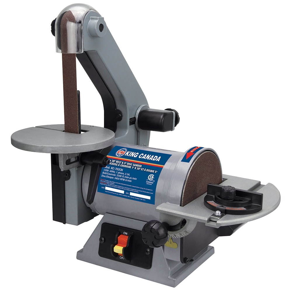 KING CANADA KC-702CN 1'' X 30'' BELT X 5'' DISC SANDER