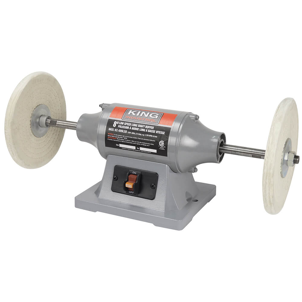 KING CANADA KC-899LSB 8" LOW SPEED LONG SHAFT BUFFER