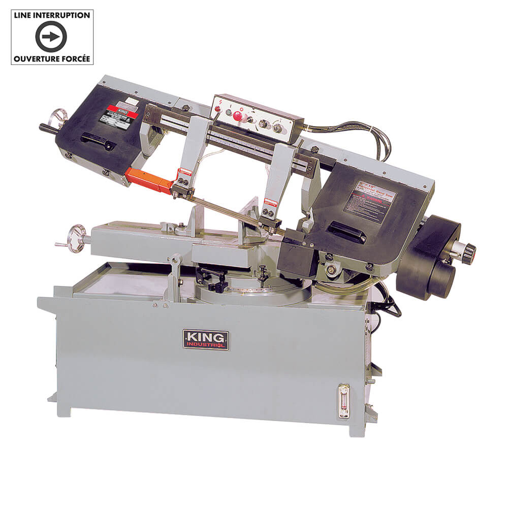 KING CANADA KC-918S-V 9" X 18" METAL CUTTING SWIVEL BANDSAW (220V)