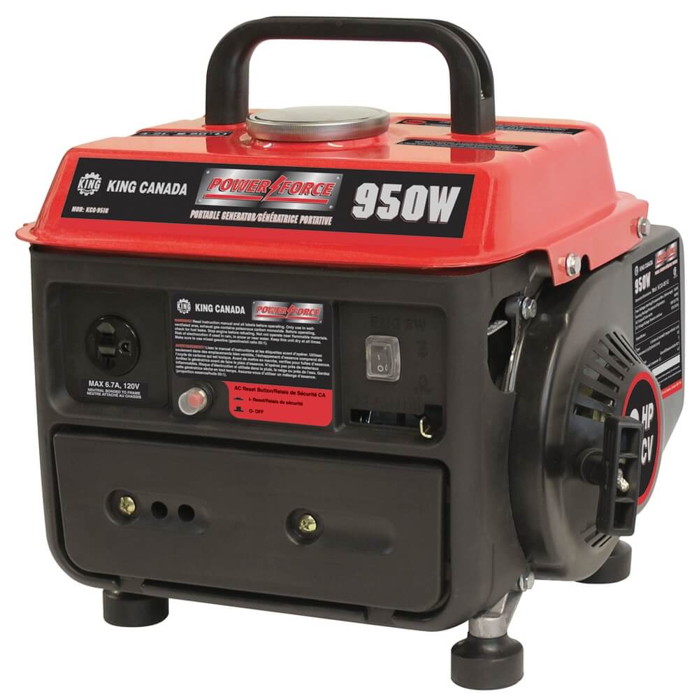 KING CANADA KCG-951G 950W PORTABLE GENERATOR