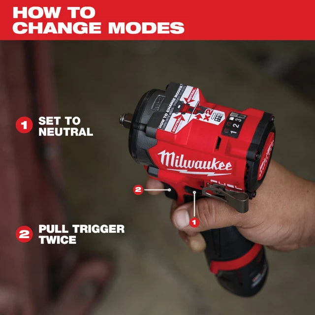 M12 FUEL Stubby 3/8" Impact Wrench