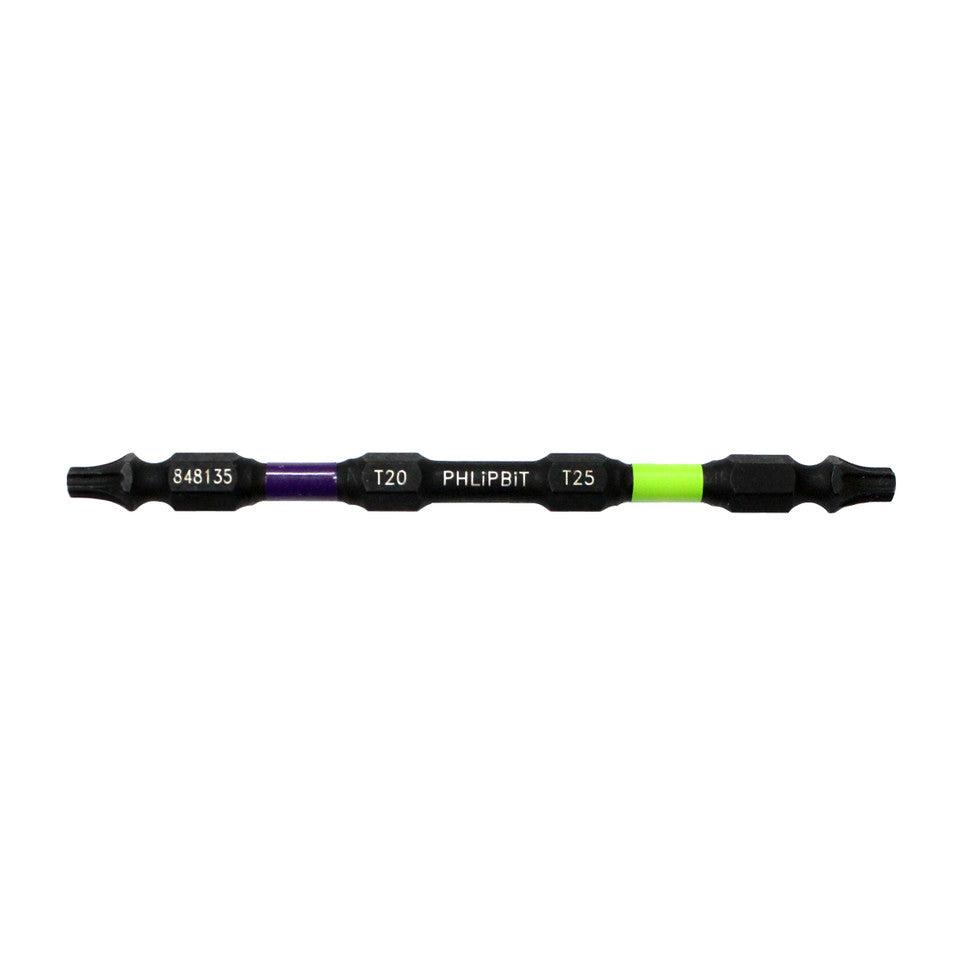 TurnX 16215-T20T25X4 P/BiT - T20+T25 Purple/Lime 4" (848135)
