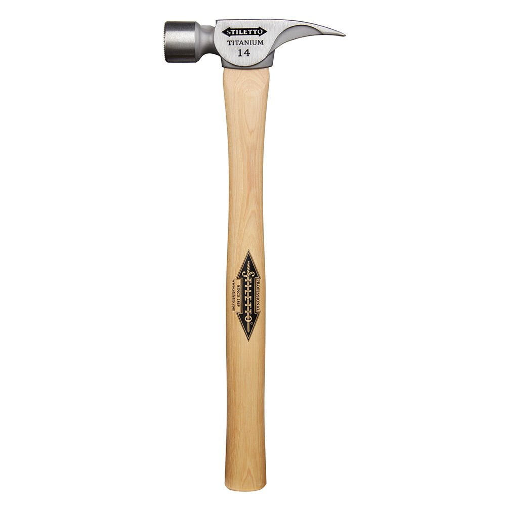 STILETTO® TI14MS 14oz Milled/Straight Hickory