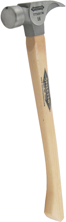 STILETTO® TI16SC 16oz Titanium Smooth Face / Curved 18" Framer