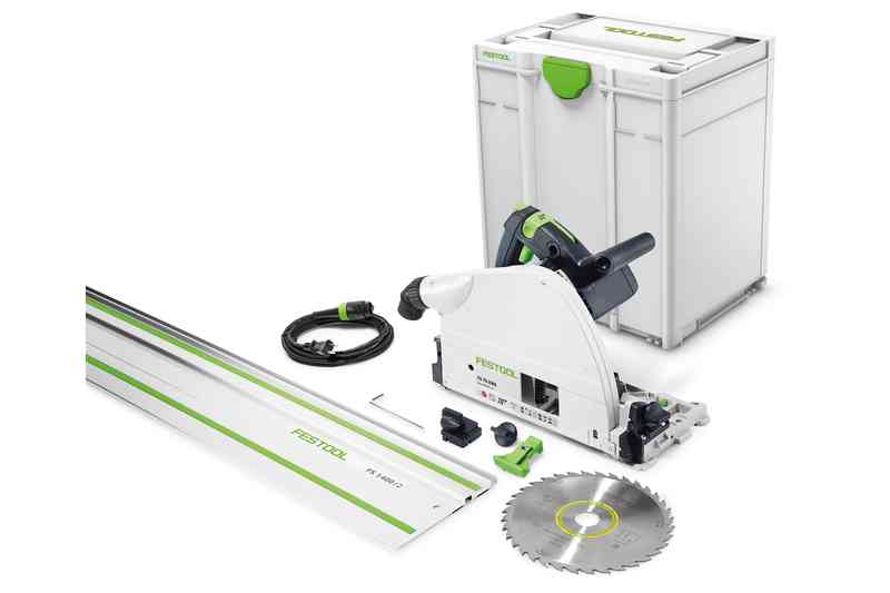 FESTOOL 576119 Plunge Cut Track Saw TS 75 EQ-F-Plus-FS