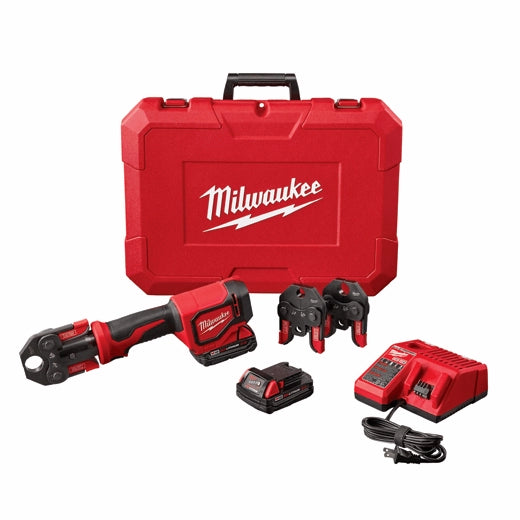 MILWAUKEE 2674-22C M18™ Short Throw Press Tool Kit with PEX Crimp Jaws