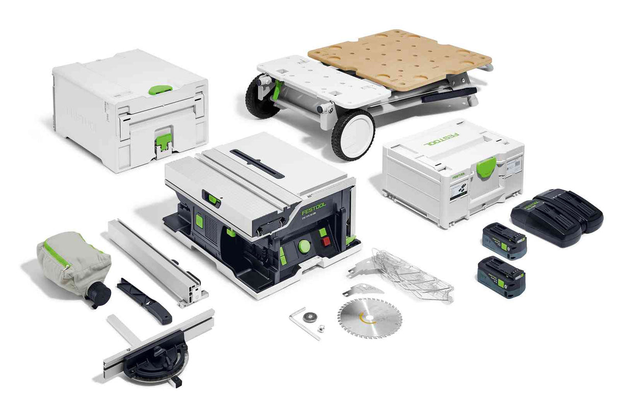 FESTOOL 577383 Cordless table saw CSC SYS 50 EBI-Set