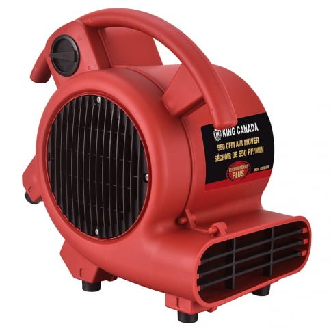 KING CANADA 8500AM 550 CFM HIGH VELOCITY AIR MOVER