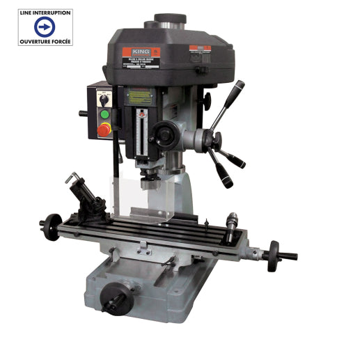 Milling/Drilling Machine with Fwd/Rev Switch
