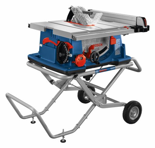 BOSCH 4100XC-10 10 In. Worksite Table Saw with Gravity-Rise Wheeled Stand