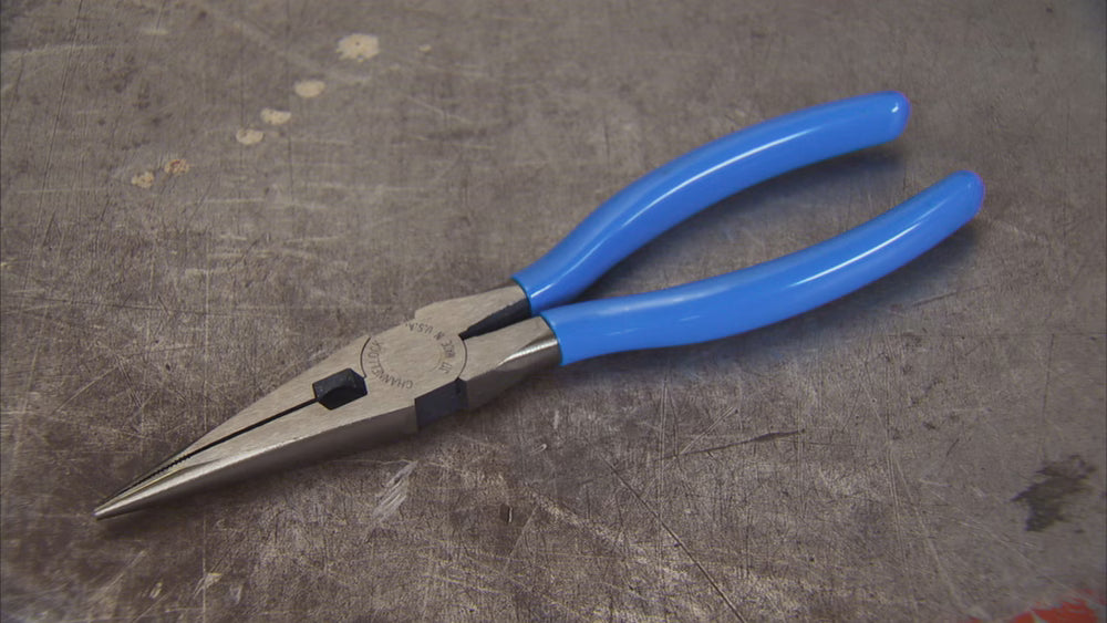 8" LONG NOSE-SIDE CUTTER