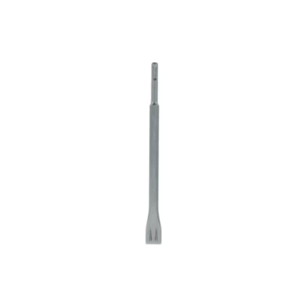 3/4-Inch x 10-Inch SDS Plus Hammer Drill Dual Tooth Flat Chisel for Concrete Demolition and Removal