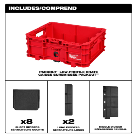 PACKOUT Low-Profile Crate